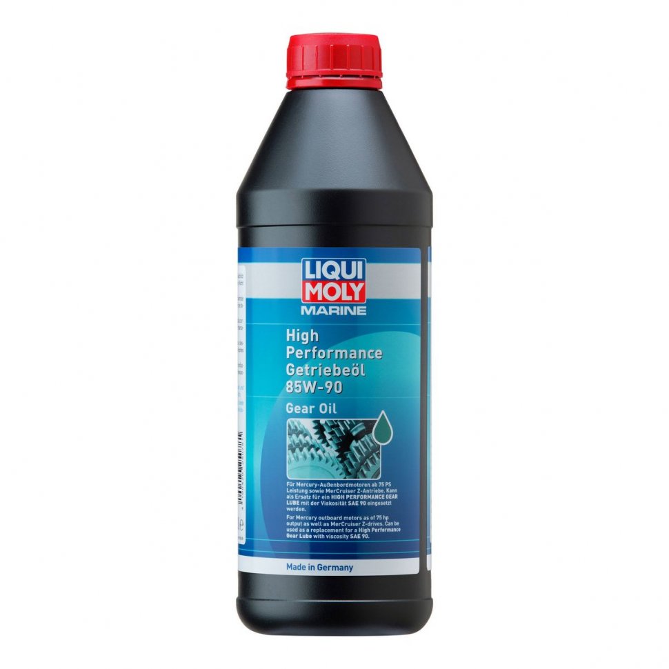 25079 — LiquiMoly 85W90 Marine High Performance Gear Oil (1L) масло трансмис.д/водн.техн.! мин. LIQUI MOLY
